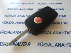 Citroen Nemo 3 Tuşlu Kumanda Kabı