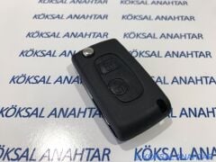 Citroen C4 2 Tuşlu Sustalıya Dönüşüm Kumanda Kabı