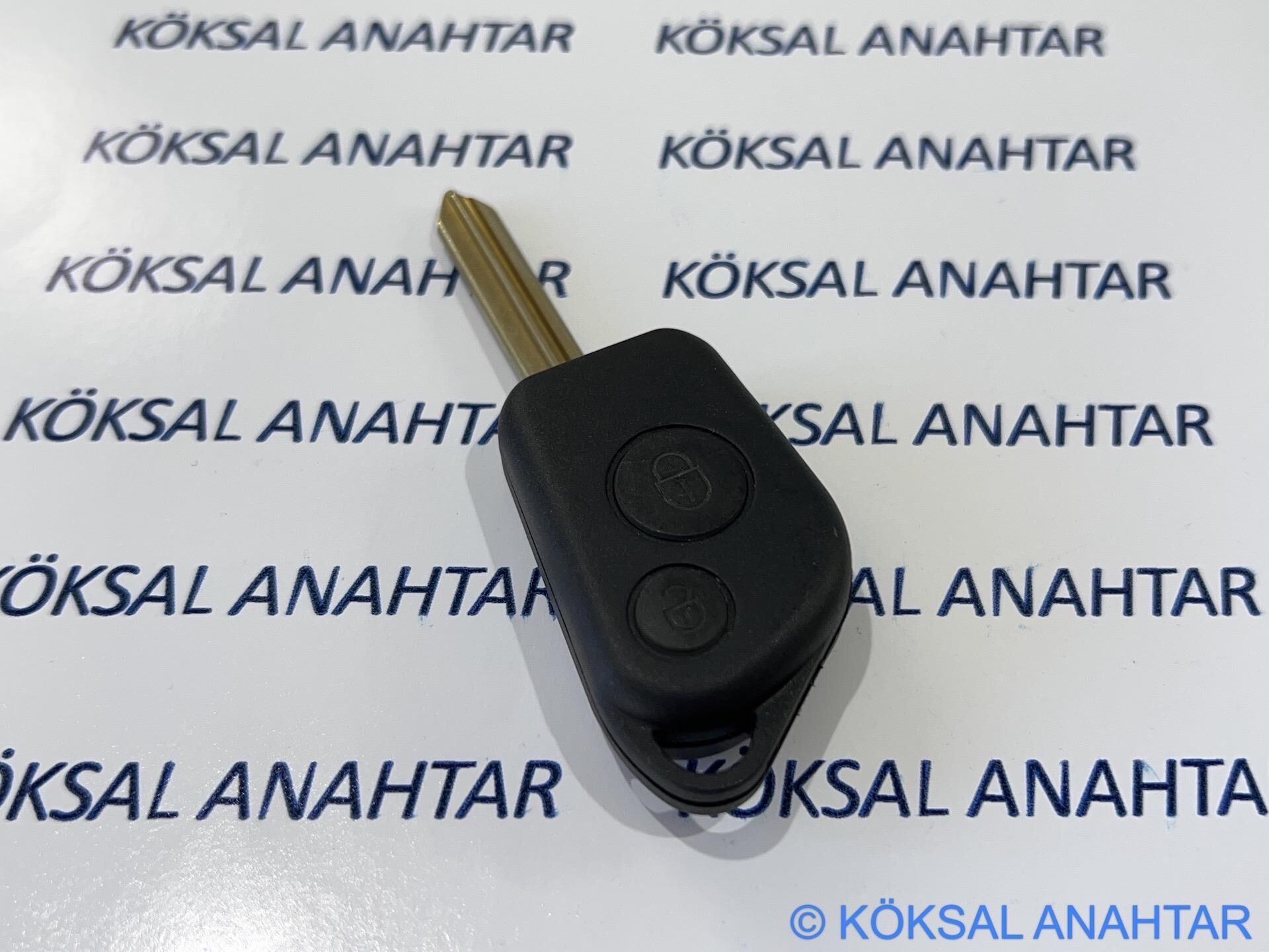 Citroen Berlingo 2 Tuşlu Kumanda Kabı