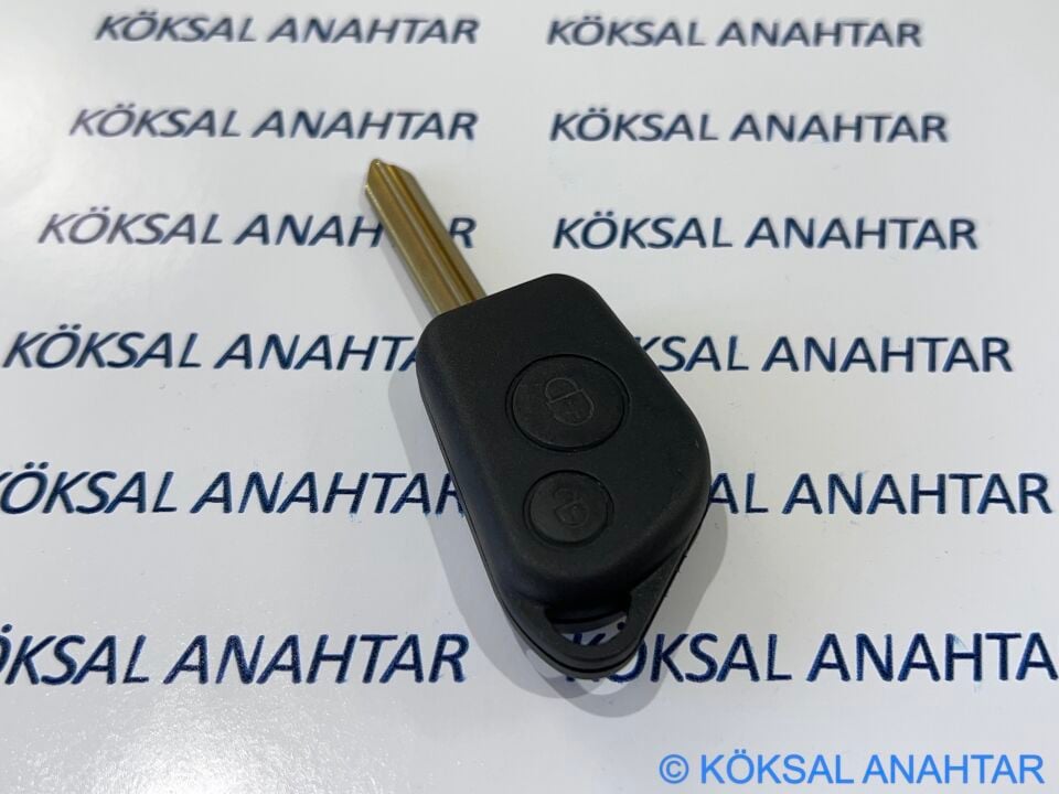 Citroen Berlingo 2 Tuşlu Kumanda Kabı