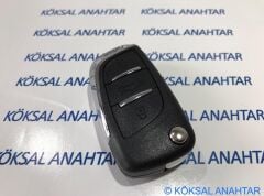 Citroen C4 II B7 3 Tuşlu Kumanda Kabı