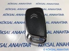 Citroen C4 II B7 3 Tuşlu Kumanda Kabı