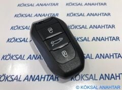 Citroen C4, C4 Picasso C3 Aircross C5 Aircross 3 Tuşlu Kumanda Kabı