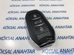 Citroen C4, C4 Picasso C3 Aircross C5 Aircross 3 Tuşlu Kumanda Kabı