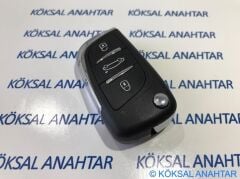 Citroen Araçlar için 3 Tuşlu Üretim Kumanda Kabı