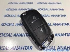 Citroen C2 C3 C4 2 Butonlu Sustalıya Dönüşüm Kumanda Kabı