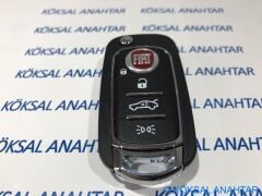 Fiat Egea 4 Tuşlu Kumanda Kabı