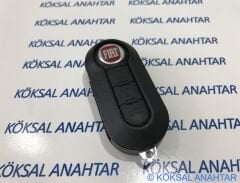 Fiat 500 Punto Doblo 3 Tuşlu Siyah Kumanda Kabı