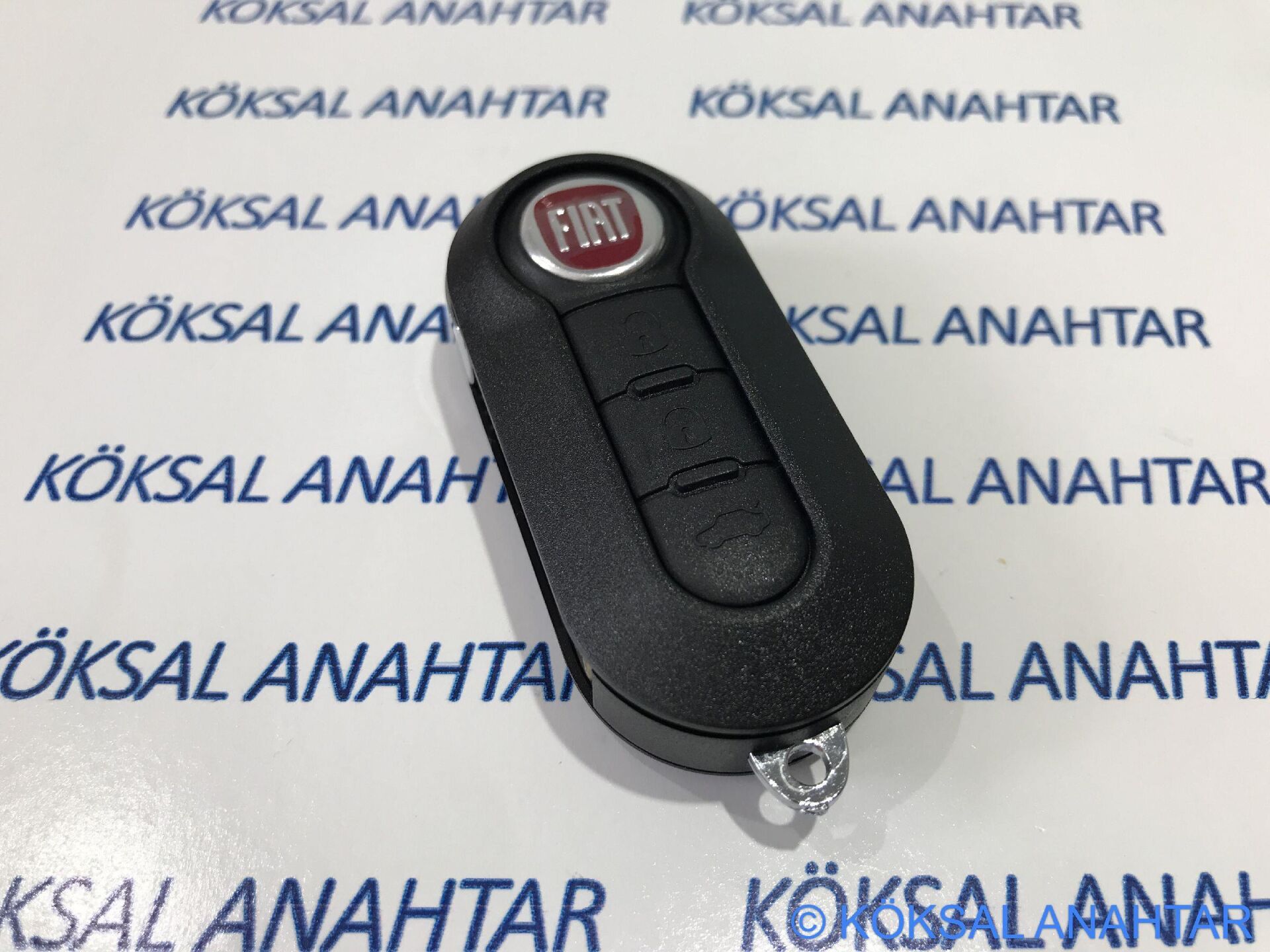 Fiat 500 Punto Doblo 3 Tuşlu Siyah Kumanda Kabı