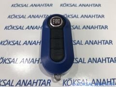 Fiat 500 Punto Doblo 3 Tuşlu Mavi Kumanda Kabı