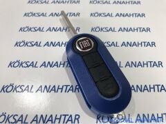 Fiat 500 Punto Doblo 3 Tuşlu Mavi Kumanda Kabı