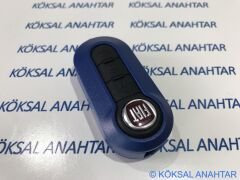 Fiat 500 Punto Doblo 3 Tuşlu Mavi Kumanda Kabı