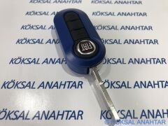 Fiat 500 Punto Doblo 3 Tuşlu Mavi Kumanda Kabı