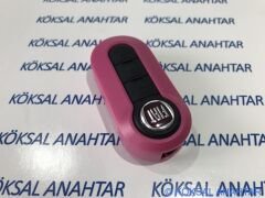 Fiat 500 Punto Doblo 3 Tuşlu Pembe Kumanda Kabı