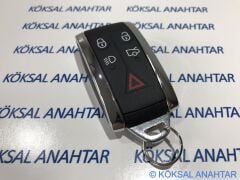 Jaguar Xk8 Xkr 5 Tuşlu Smart Kumanda Kabı