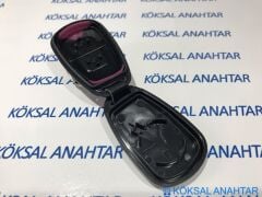 Hyundai Pil Yataklı 2 Tuşlu Anahtarlık Kumanda Kabı
