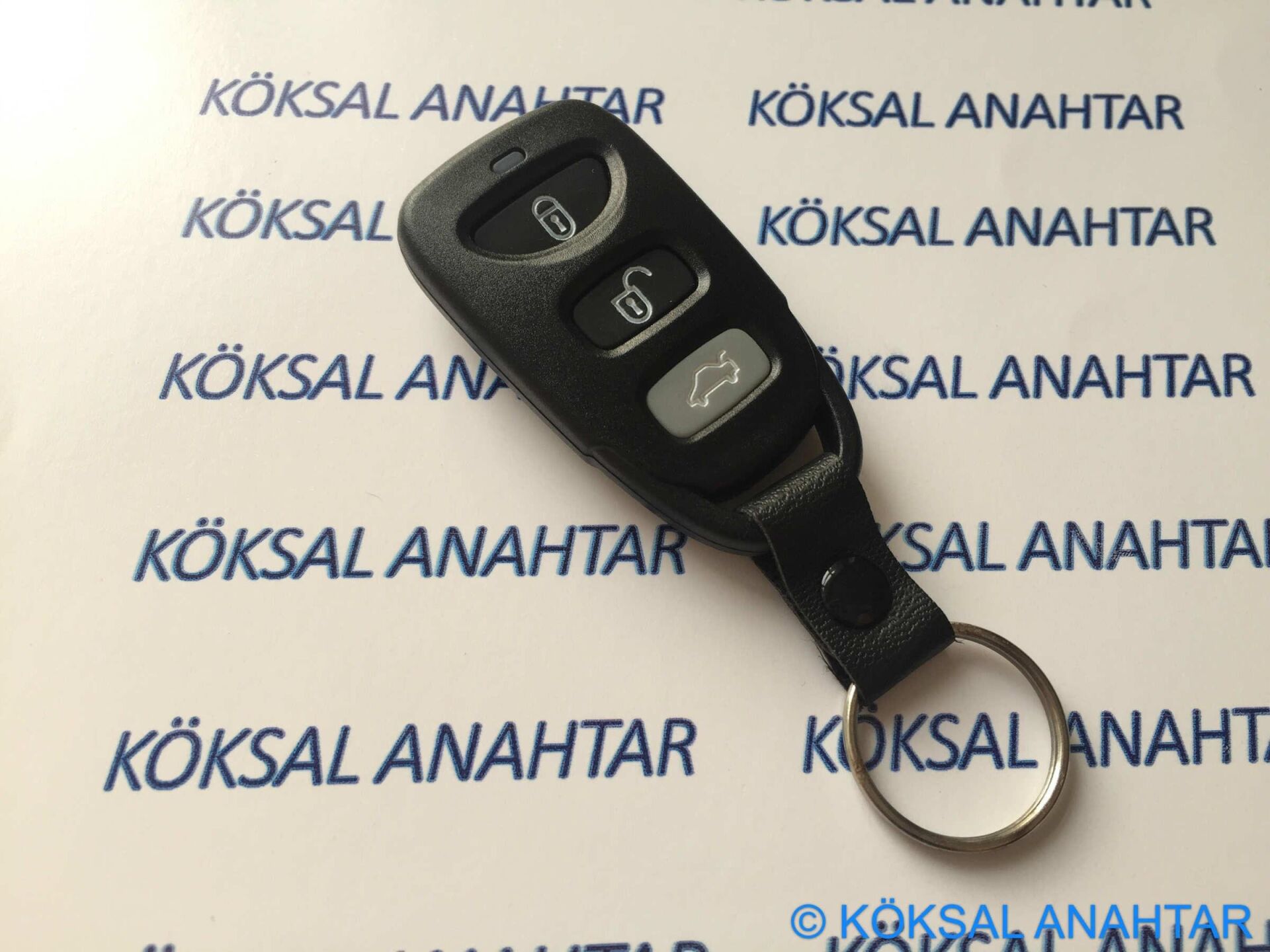 Hyundai Santa Fe 4 Tuşlu Arkadan Hold Butonlu Anahtarlık Kumanda Kabı