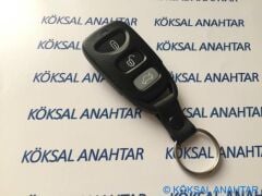 Hyundai Santa Fe 4 Tuşlu Arkadan Hold Butonlu Anahtarlık Kumanda Kabı