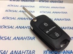 Hyundai Elantra 3 Tuşlu Kumanda Kabı