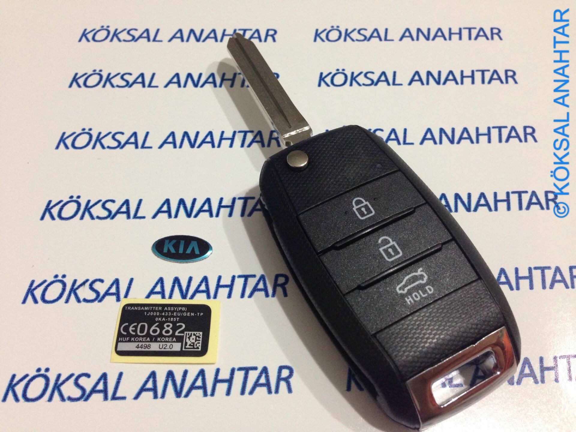 Kia Cerato Ceed 3 Tuşlu Kumanda Kabı