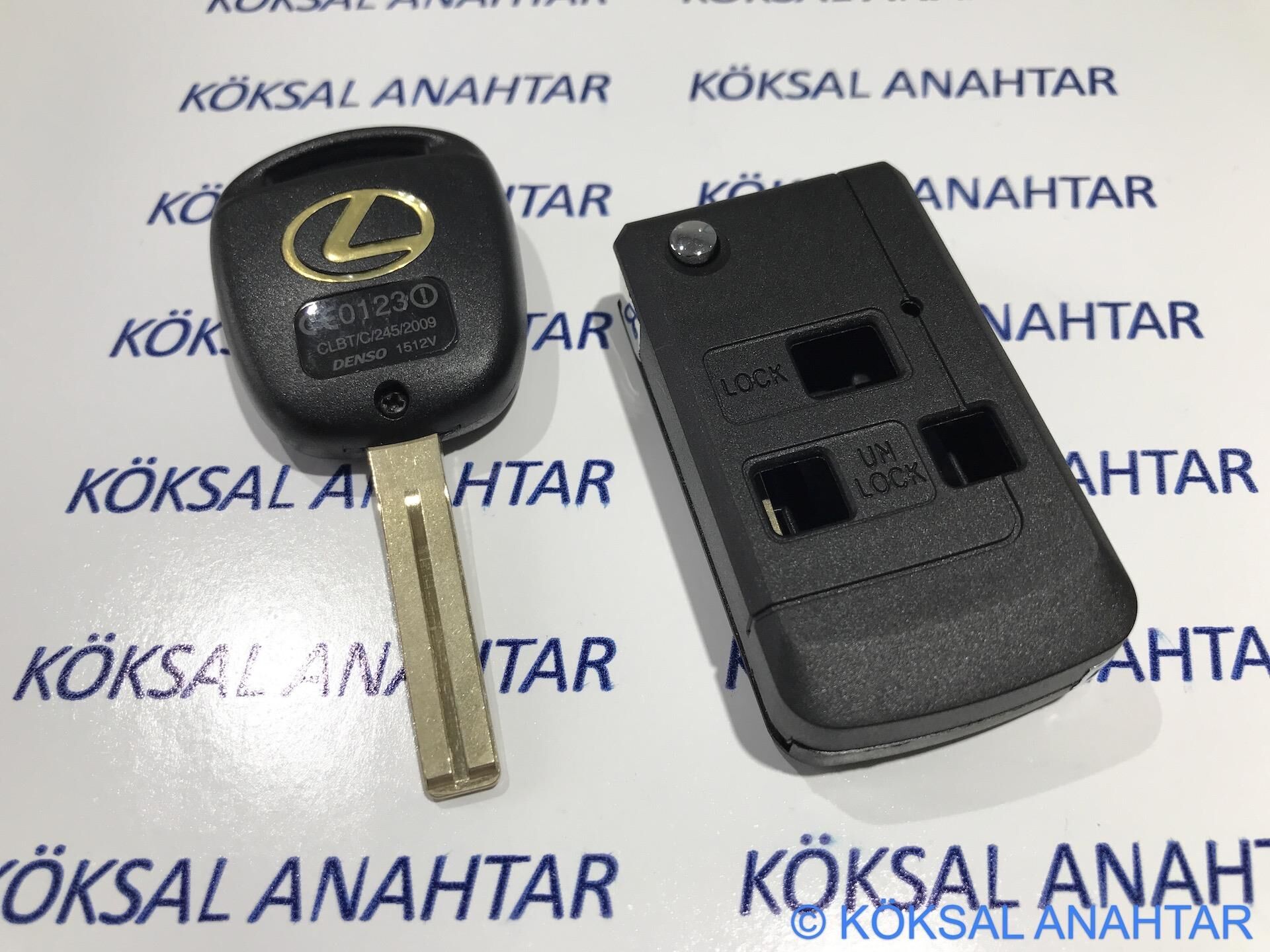 Lexus IS300 3 Tuş Sustalı Dönüşüm Kumanda Kabı