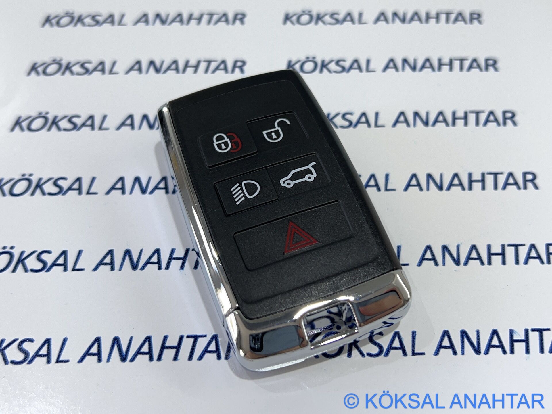 Land Rover Range Rover Sport Velar Defender Evoque Discovery Orijinal 5 Tuşlu Yeni Smart Kumanda Kabı