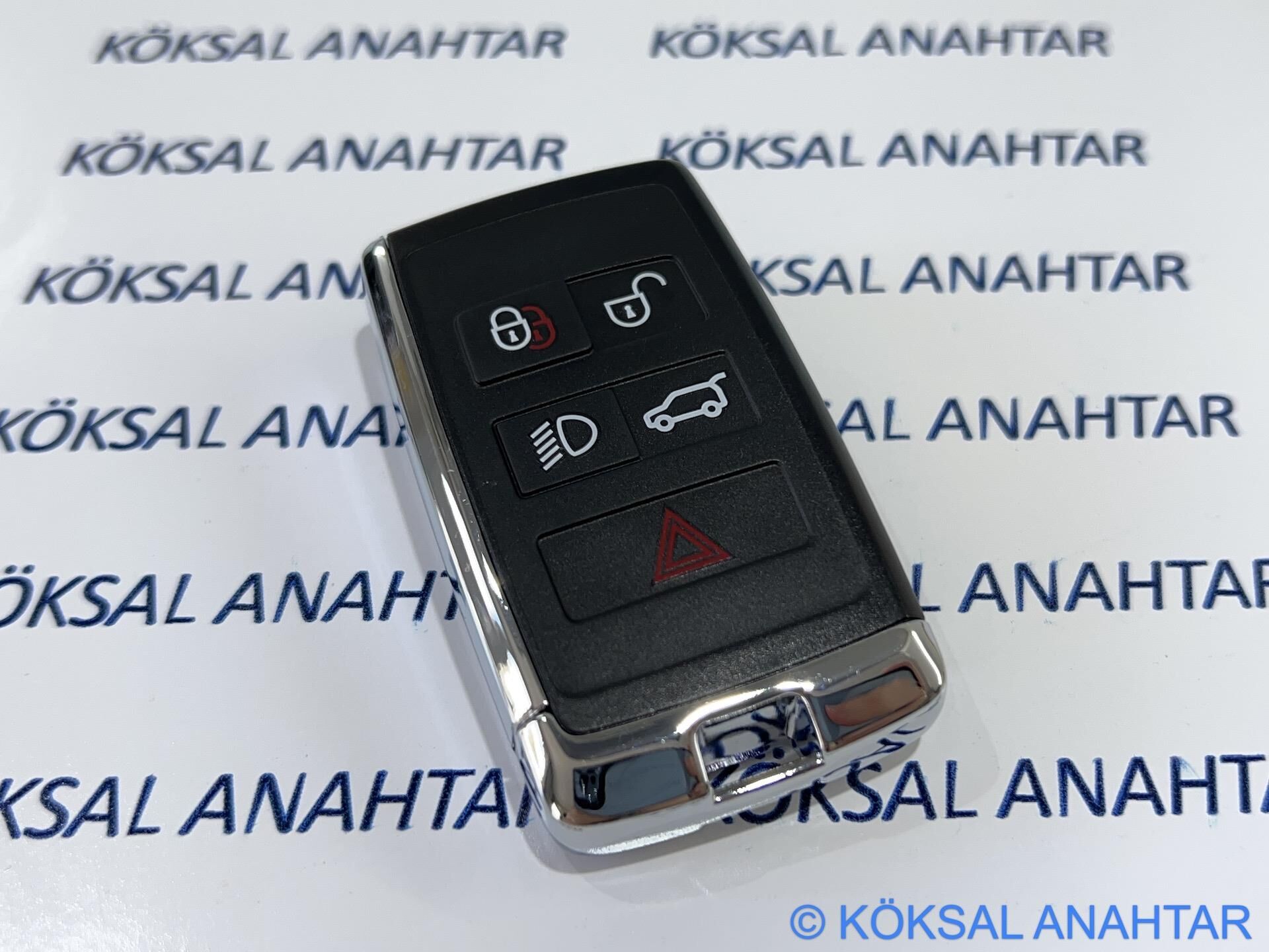 Land Rover Range Rover Sport Velar Defender Evoque Discovery Orijinal 5 Tuşlu Yeni Smart Kumanda Kabı