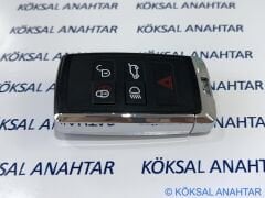 Land Rover Range Rover, Sport, Velar, Defender, Evoque, Discovery Orijinal 5 Tuşlu Yeni Smart Kumanda Kabı
