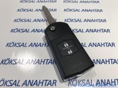 Mazda 2, 3, 6 Serisi Mazda Rx8 2 Tuşlu Kumanda Kabı