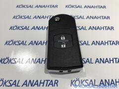 Mazda 2, 3, 6 Serisi Mazda Rx8 2 Tuşlu Kumanda Kabı