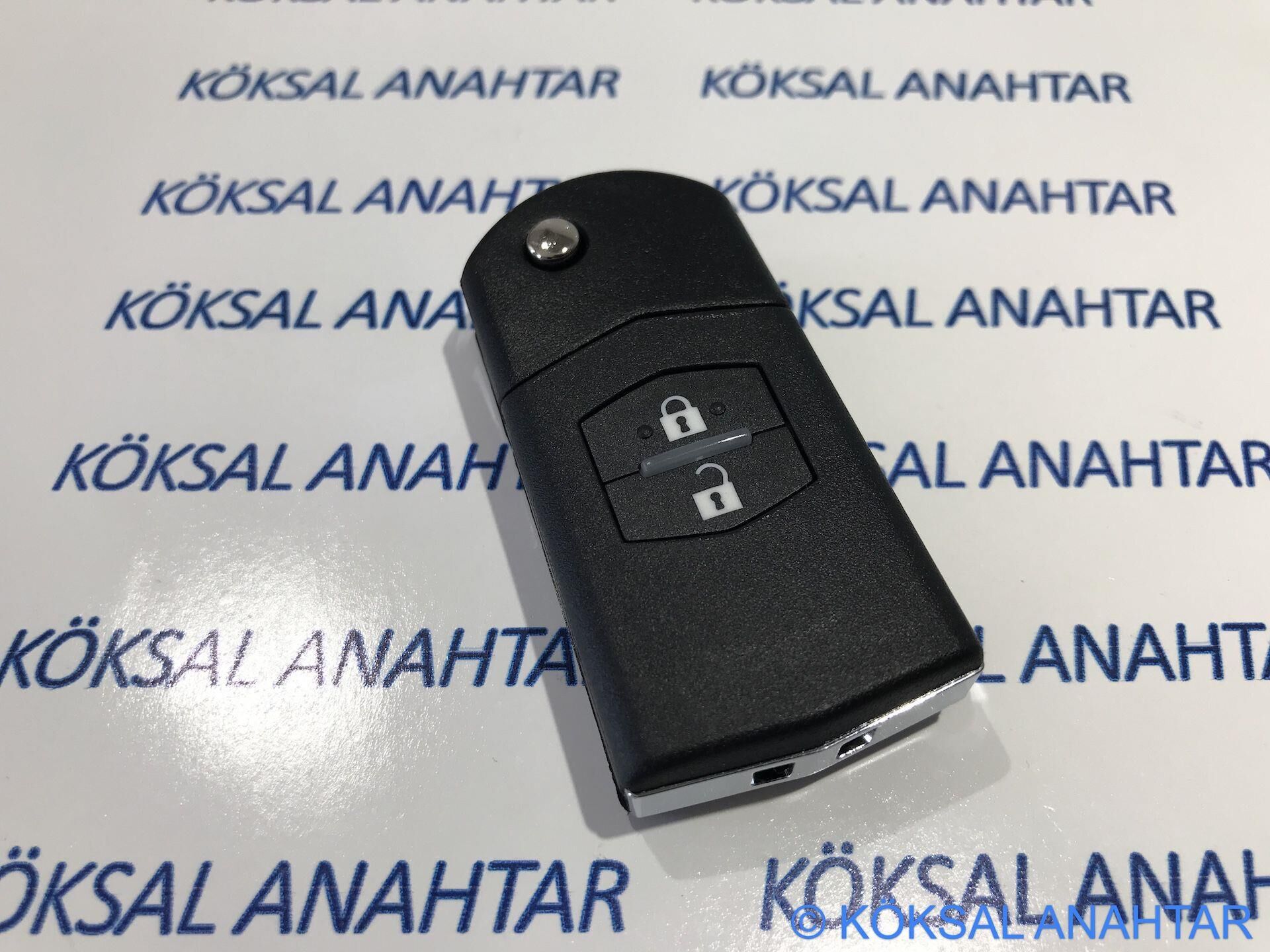 Mazda 2, 3, 6 Serisi Mazda Rx8 2 Tuşlu Kumanda Kabı