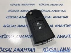 Mazda 2, 3, 6 Serisi Mazda Rx8 2 Tuşlu Kumanda Kabı