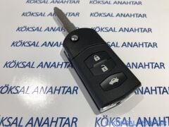 Mazda Rx8, Mazda 2, 3, 6 Serisi 3 Tuşlu Kumanda Kabı