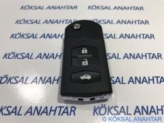 Mazda Rx8, Mazda 2, 3, 6 Serisi 3 Tuşlu Kumanda Kabı