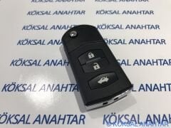 Mazda Rx8, Mazda 2, 3, 6 Serisi 3 Tuşlu Kumanda Kabı