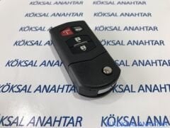 Mazda 3, Mazda 6 ve Rx8 4 Tuşlu Hold Butonlu Kumanda Kabı