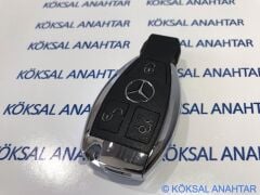 Mercedes-Benz Cla - C - E Serisi 3 Tuşlu Arkadan Pil Girişli Smart Kumanda Kabı