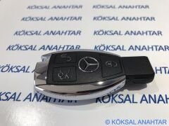 Mercedes-Benz Cla - C - E Serisi 3 Tuşlu Arkadan Pil Girişli Smart Kumanda Kabı