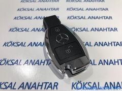 Mercedes A-C-Cla Serisi 2 Tuşlu Arkadan Pil Girişli Kumanda Kabı
