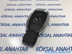 Mercedes A-C-Cla Serisi 2 Tuşlu Arkadan Pil Girişli Kumanda Kabı