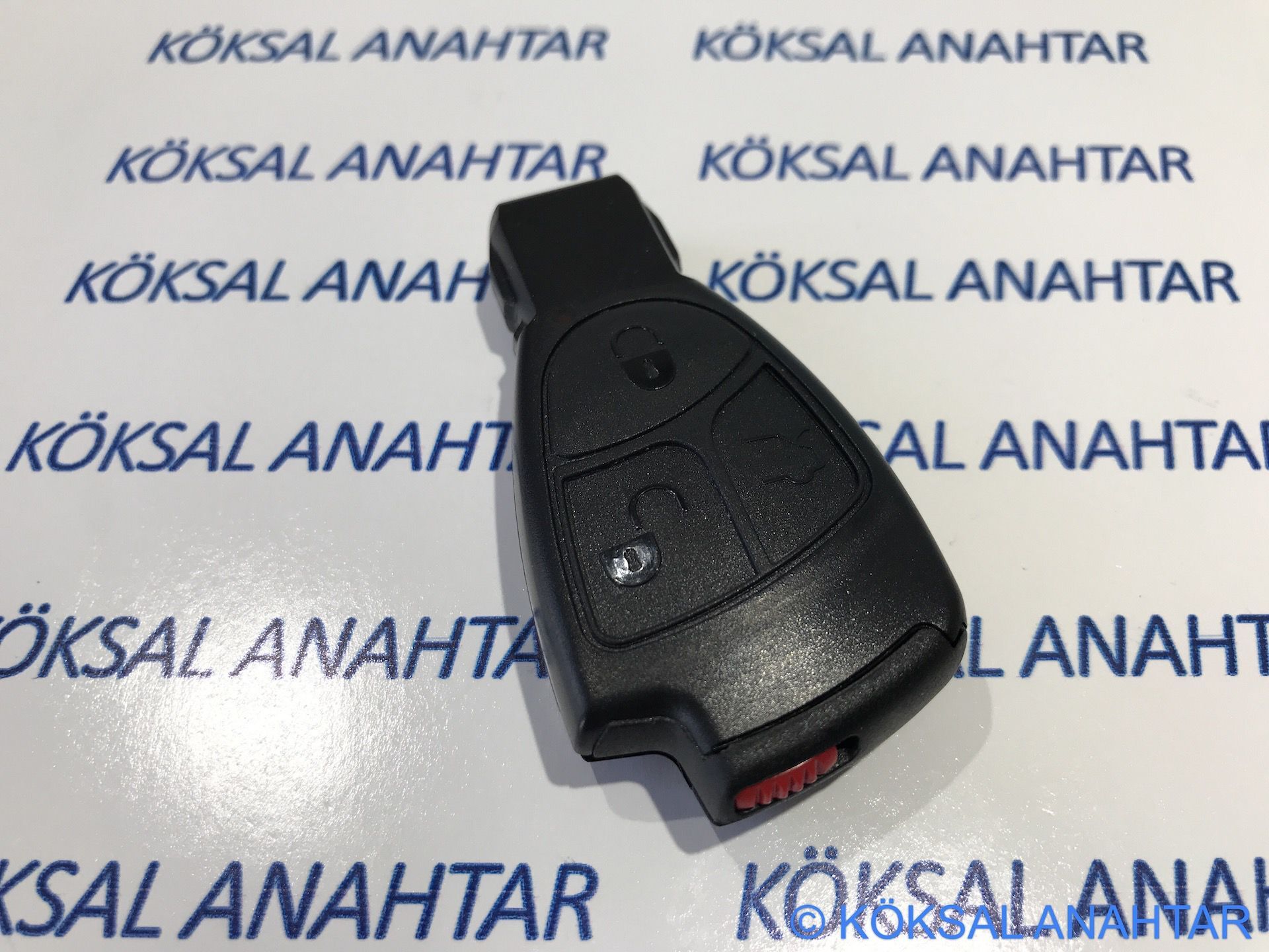 Mercedes-Benz Clk, Cl, Cls, E Serisi 3 Tuşlu Smart Kumanda Kabı