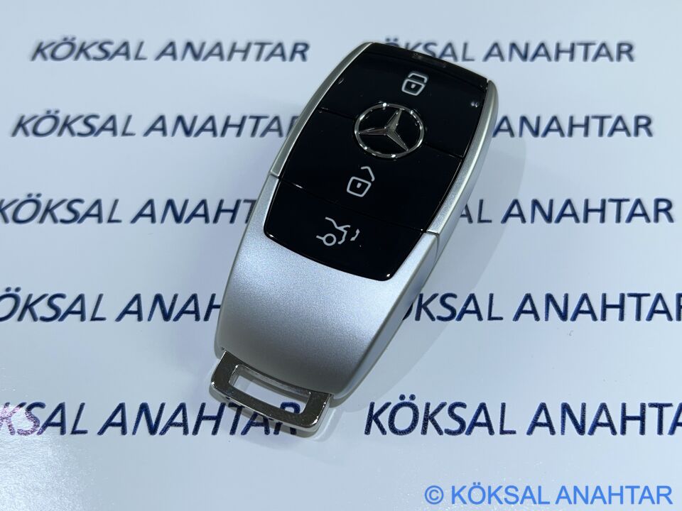 Mercedes-Benz A, B, C, Cla, Gla, Cls, E Serisi Yeni Nesil 3 Tuşlu Smart Kumanda Kabı