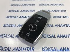 Mercedes-Benz A, B, C, Cla, Gla, Cls, E Serisi Yeni Nesil 3 Tuşlu Smart Kumanda Kabı