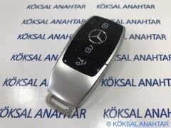 Mercedes-Benz A, B, C, Cla, Gla, Cls, E Serisi Yeni Nesil 3 Tuşlu Smart Kumanda Kabı