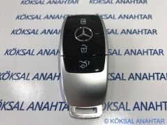 Mercedes-Benz A, B, C, Cla, Gla, Cls, E Serisi Yeni Nesil 3 Tuşlu Smart Kumanda Kabı