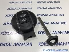 Mini Cooper, Clubman, Countryman 3 Tuşlu Smart Kumanda Kabı F56-F54-F60