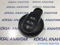 Mini Cooper, Clubman, Countryman 3 Tuşlu Smart Kumanda Kabı F56-F54-F60