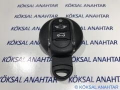 Mini Cooper, Clubman, Countryman 3 Tuşlu Smart Kumanda Kabı F56-F54-F60