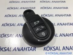 Mini Cooper, Clubman, Countryman 3 Tuşlu Smart Kumanda Kabı F56-F54-F60