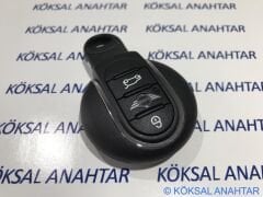 Mini Cooper, Clubman, Countryman 3 Tuşlu Smart Kumanda Kabı F56-F54-F60